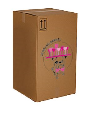 Carton barrel - 75 verres + plaques <br>Composé de 3 croisillons + 2 plaques intercalaires