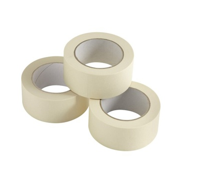 Rouleau scotch pvc blanc