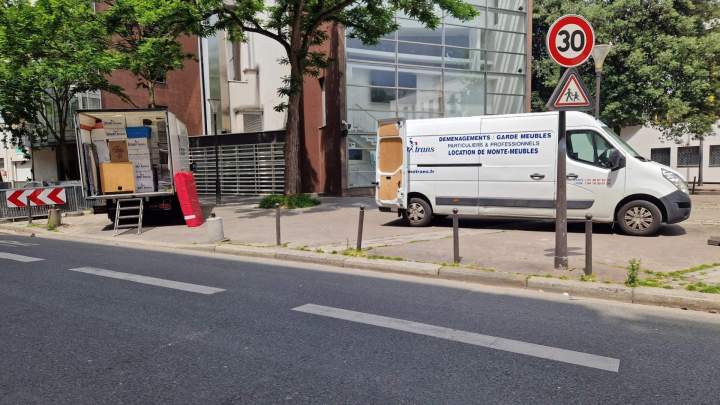 Déménagement de bureau, Paris