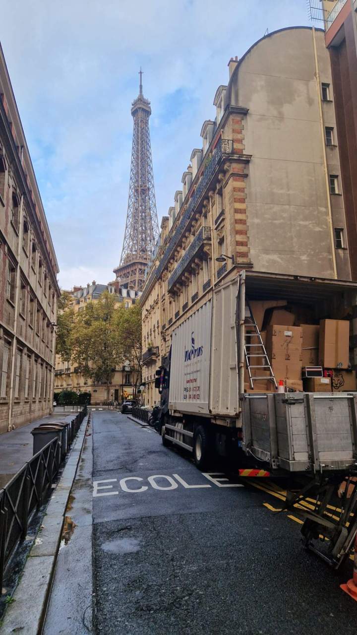 Déménagement de bureau, Paris