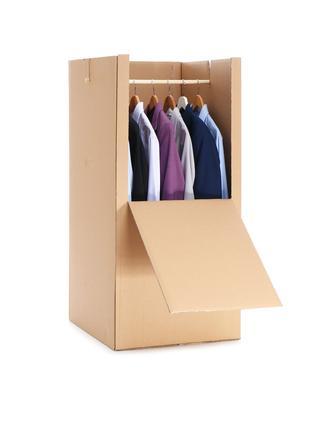 Carton penderie + barre 